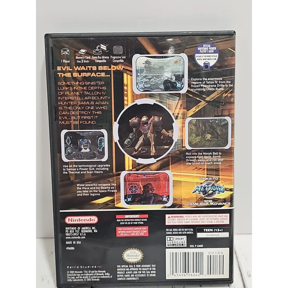 Metroid Prime (Nintendo GameCube, 2004)